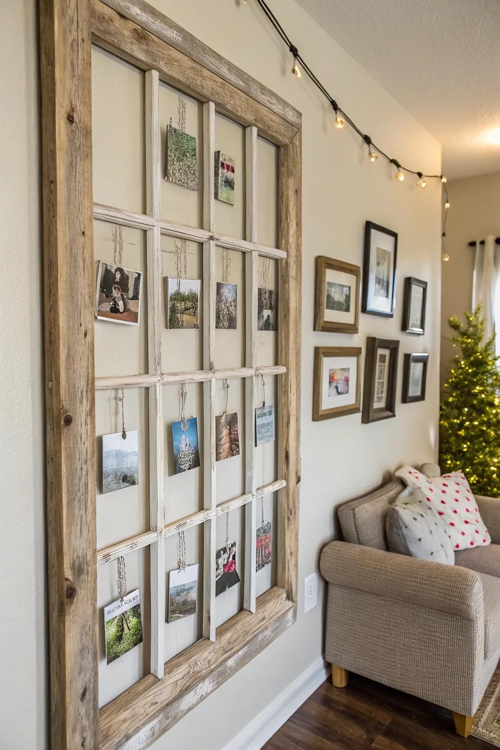 Reused artwork imparts new vitality to old items.