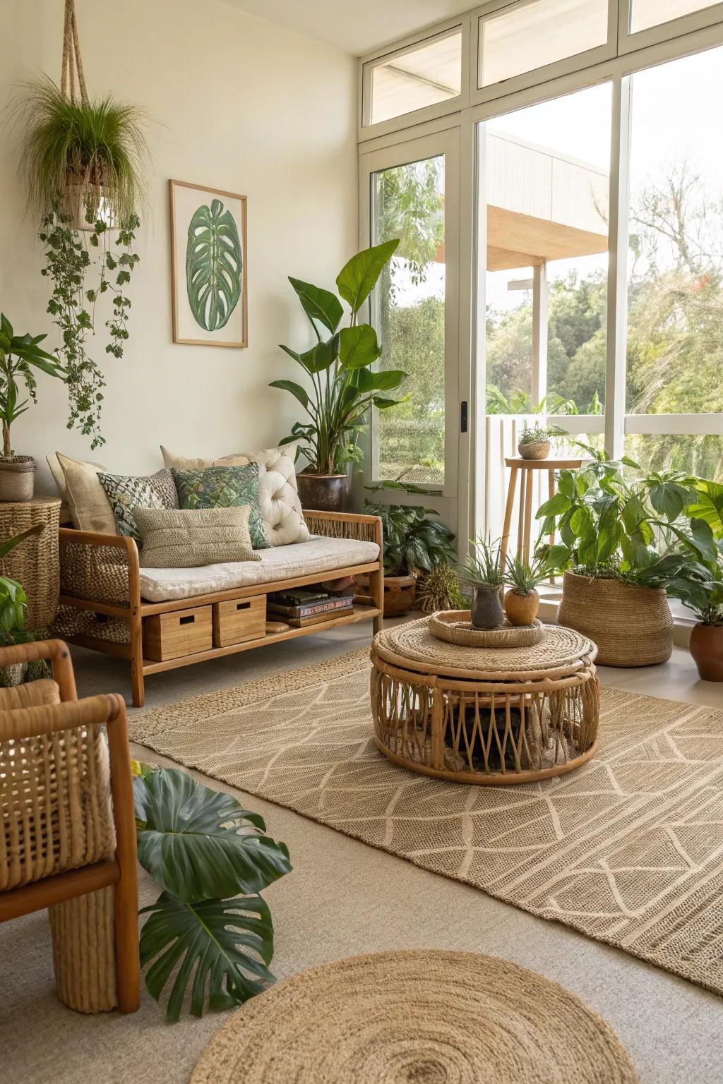 Eco-friendly carpets bring sustainability and style together.
