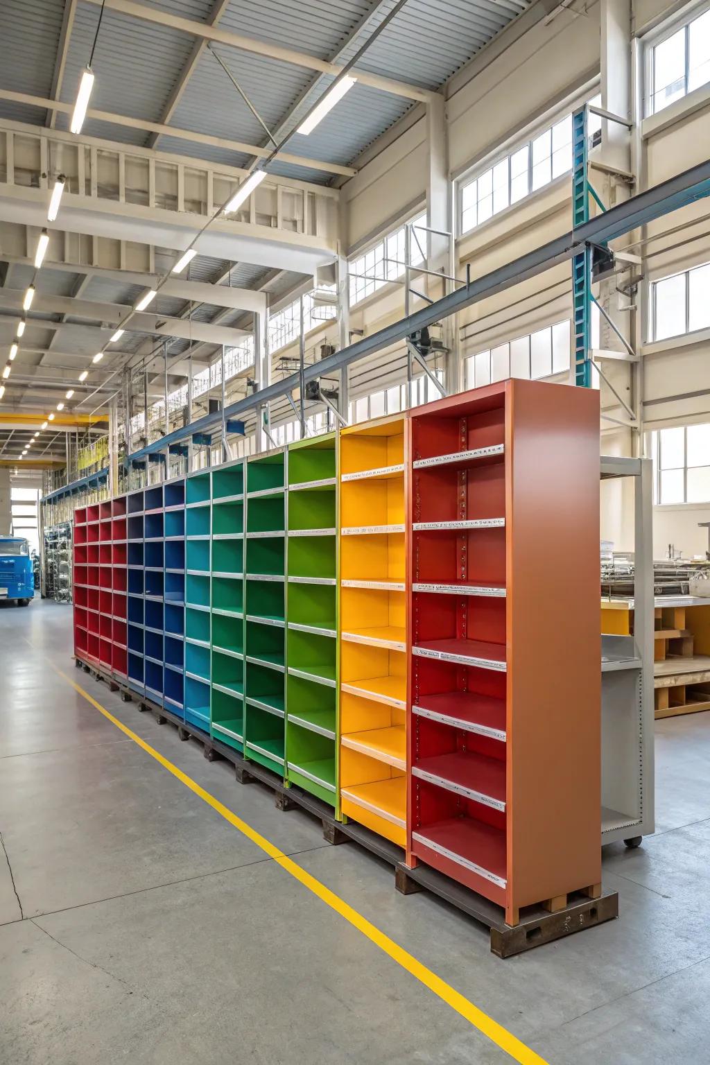 Color coordination improves both organization and visual appeal.
