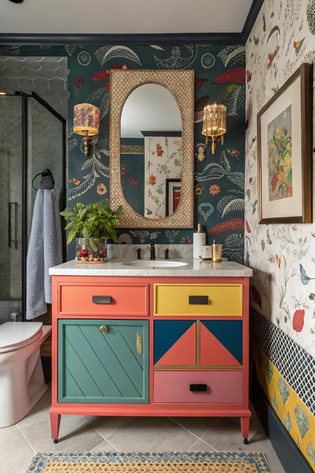 Express your creativity using a creative centerpiece.