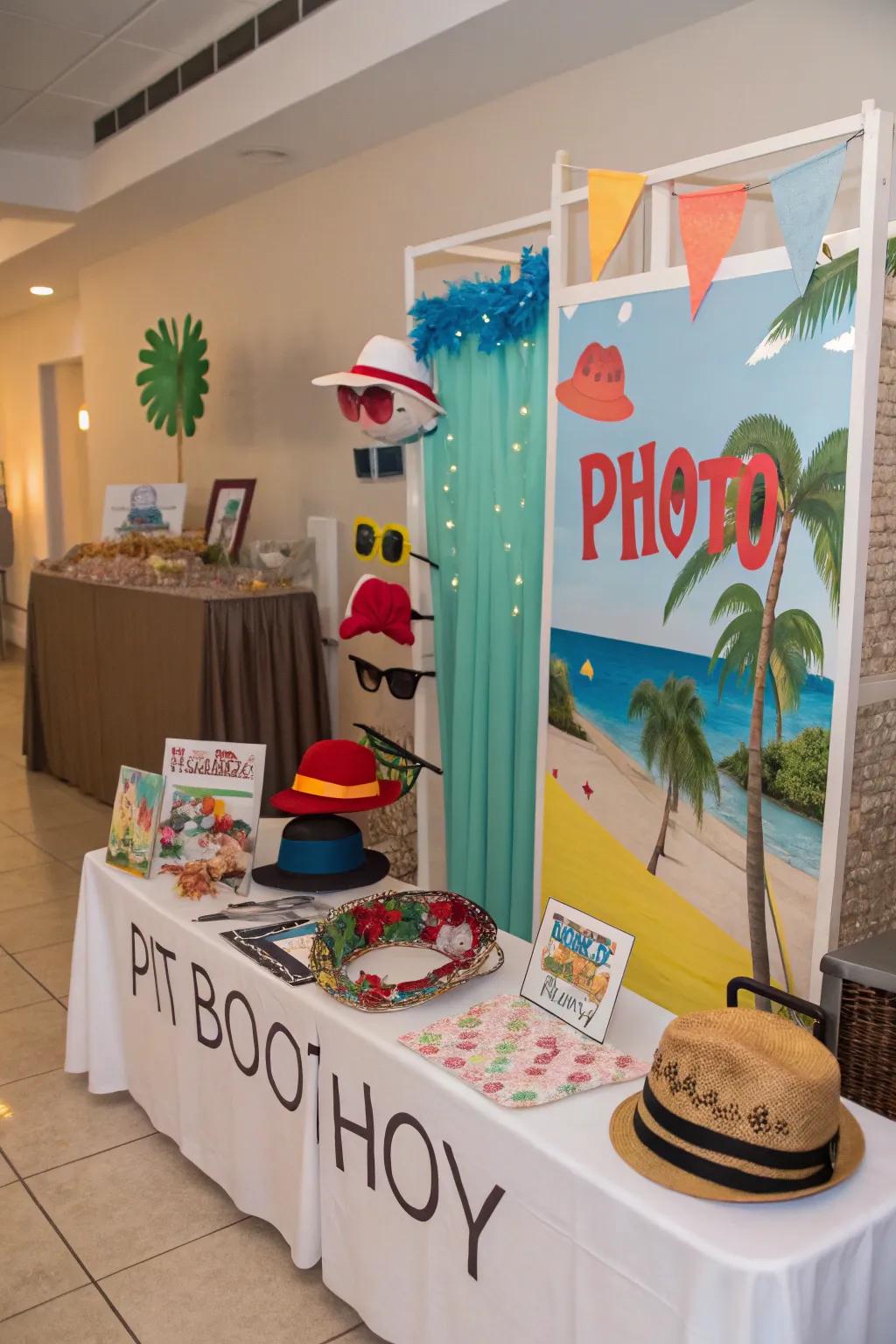 Preserve unforgettable moments through a spirited DIY photography booth.