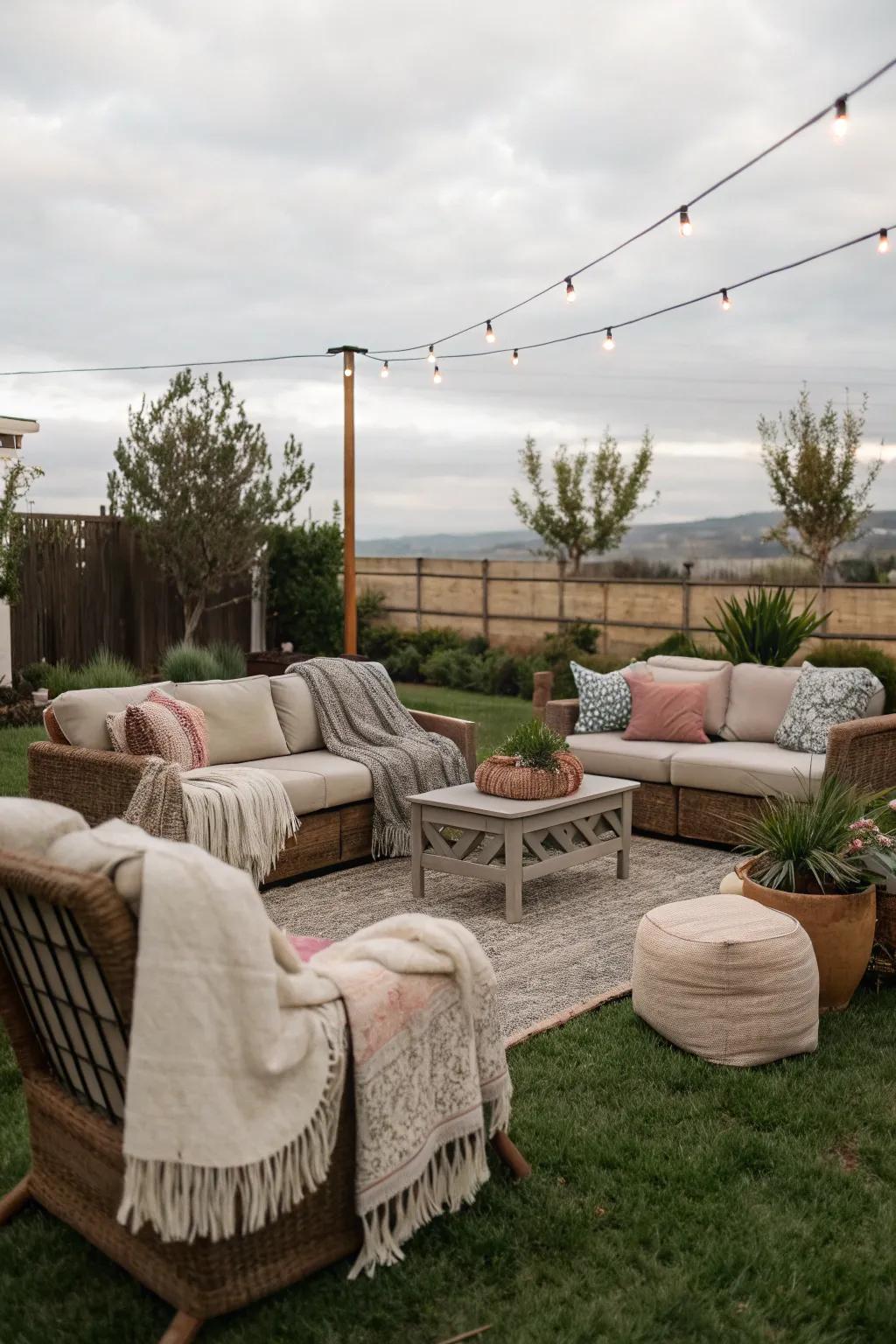 A relaxation area offers a comfortable retreat for visitors to unwind.