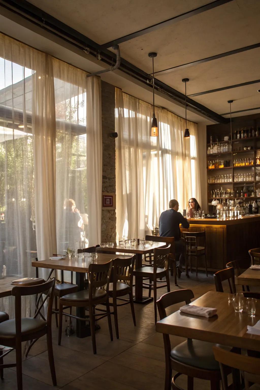 Natural light introduces warmth and openness.