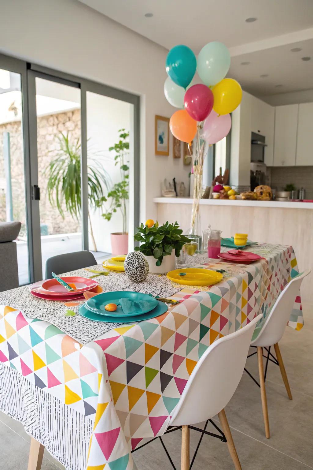 Mathematical layouts contribute a modern and chic twist.