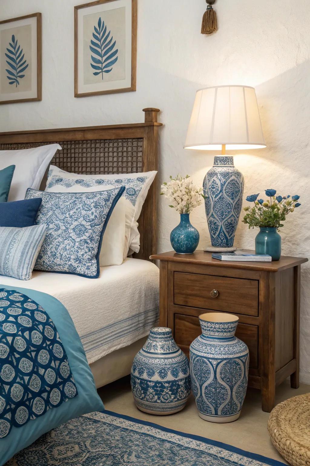Azure decor provides easy refresh options.