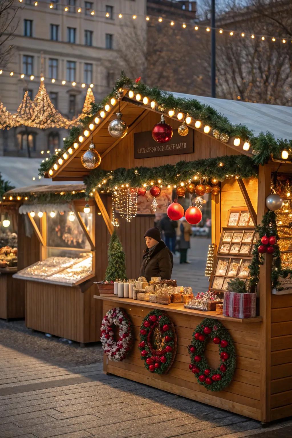 Personalized ornaments append a distinctive nuance.