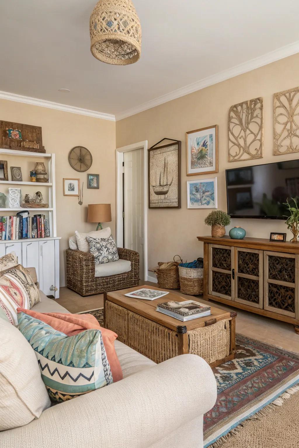 Beachcomber sand delivers a versatile neutral setting.