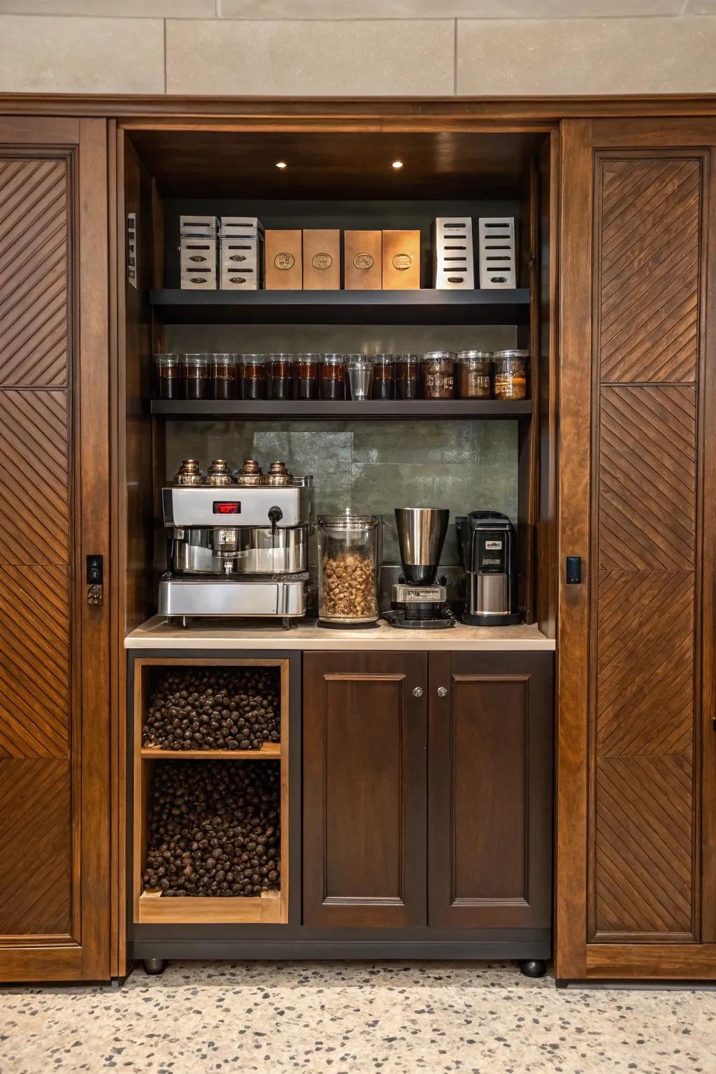 A concealed configuration sustains your area streamlined and orderly.