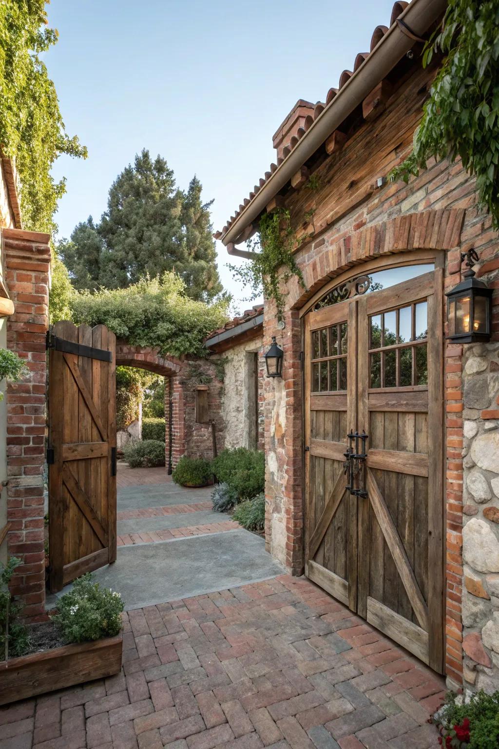 Reused compositions bring country-style charm and uniqueness.