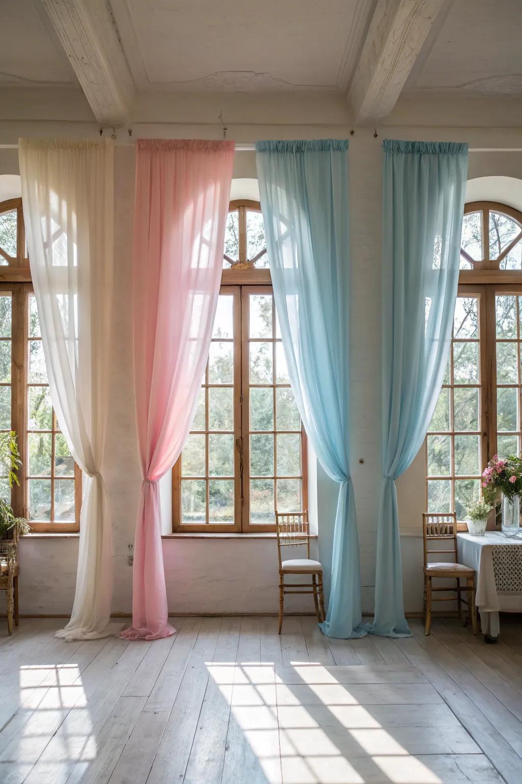 Soft hues bring calmness and serenity to your personal space.