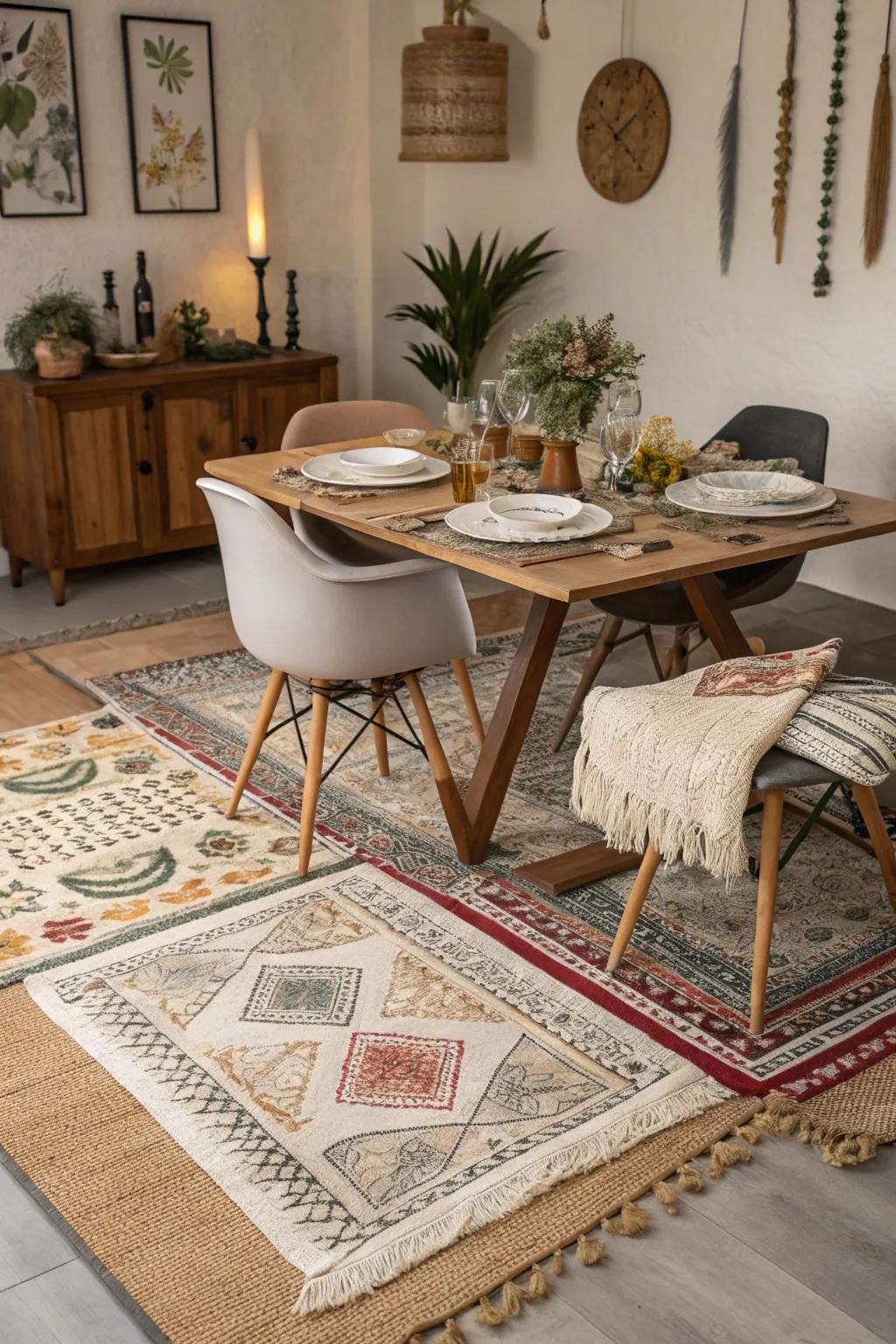 Design a personalized area with different layers.