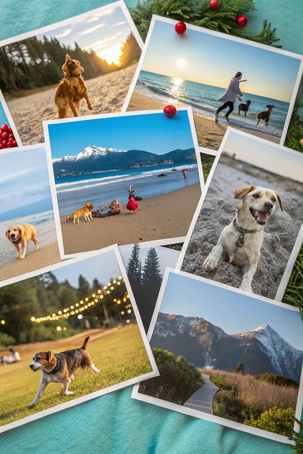 A compilation of treasured holiday memories.
