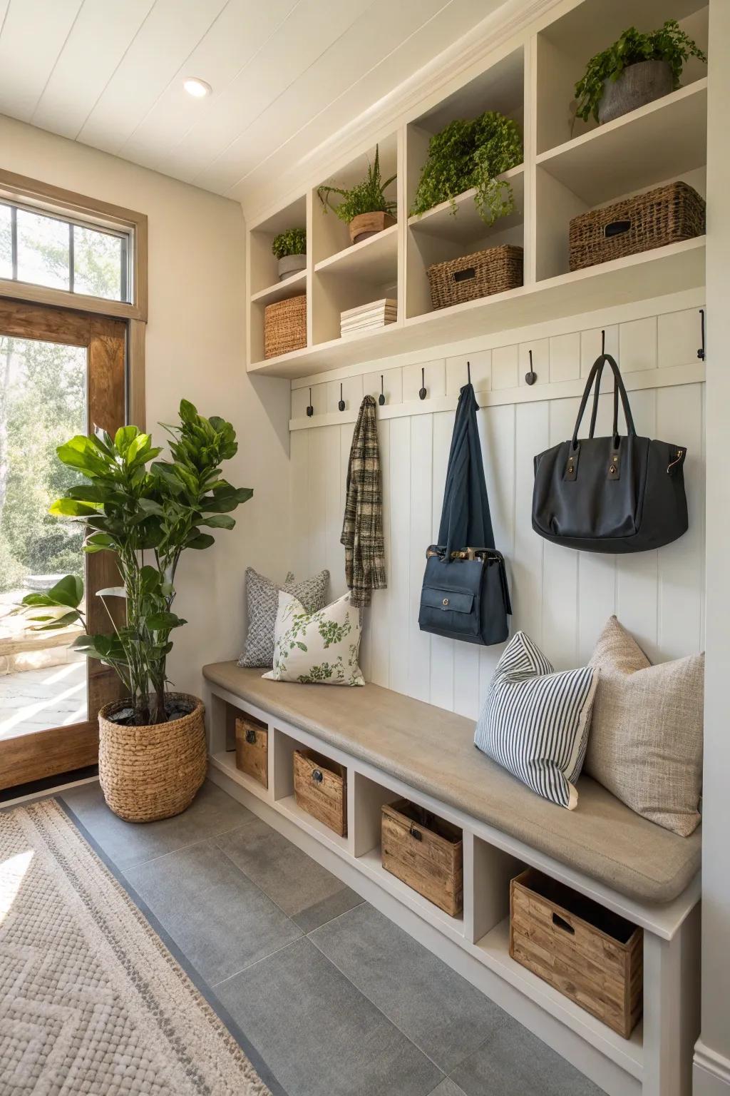 Combine different uses for a landing station that does it all.