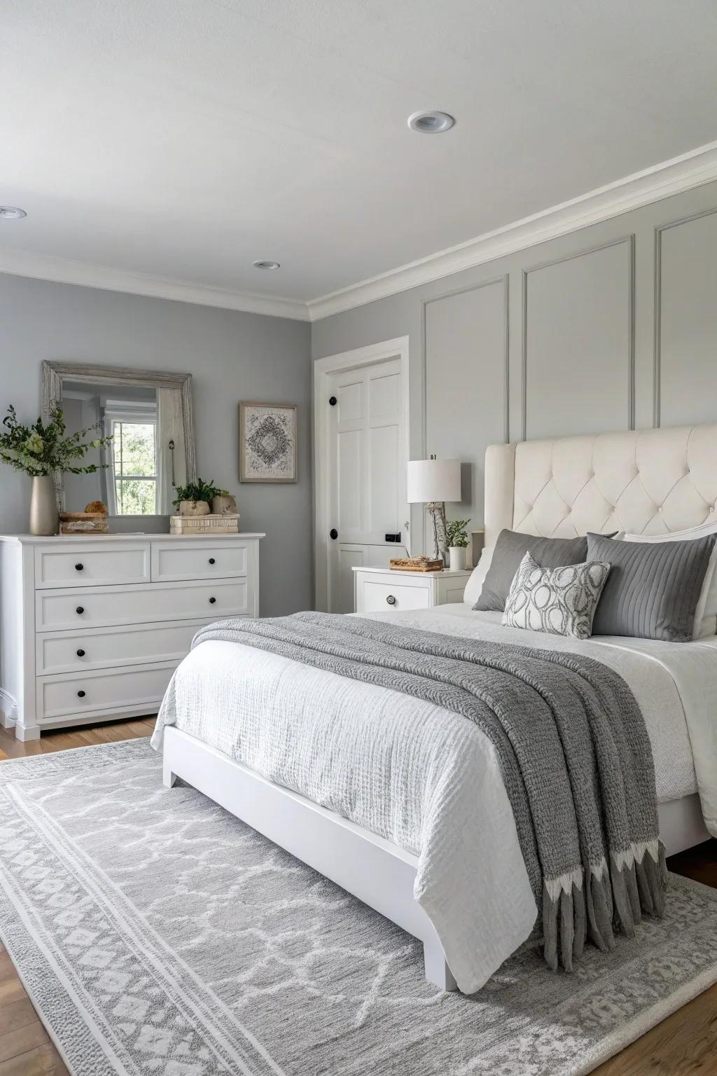 Monochrome palettes offer timeless elegance.