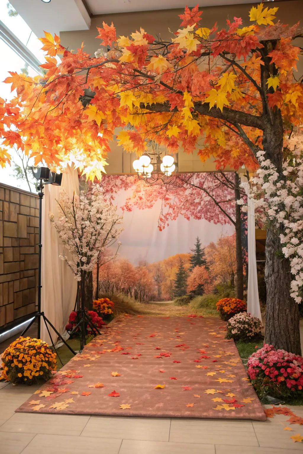 Seasonal themes bring an organic harmony to your event.