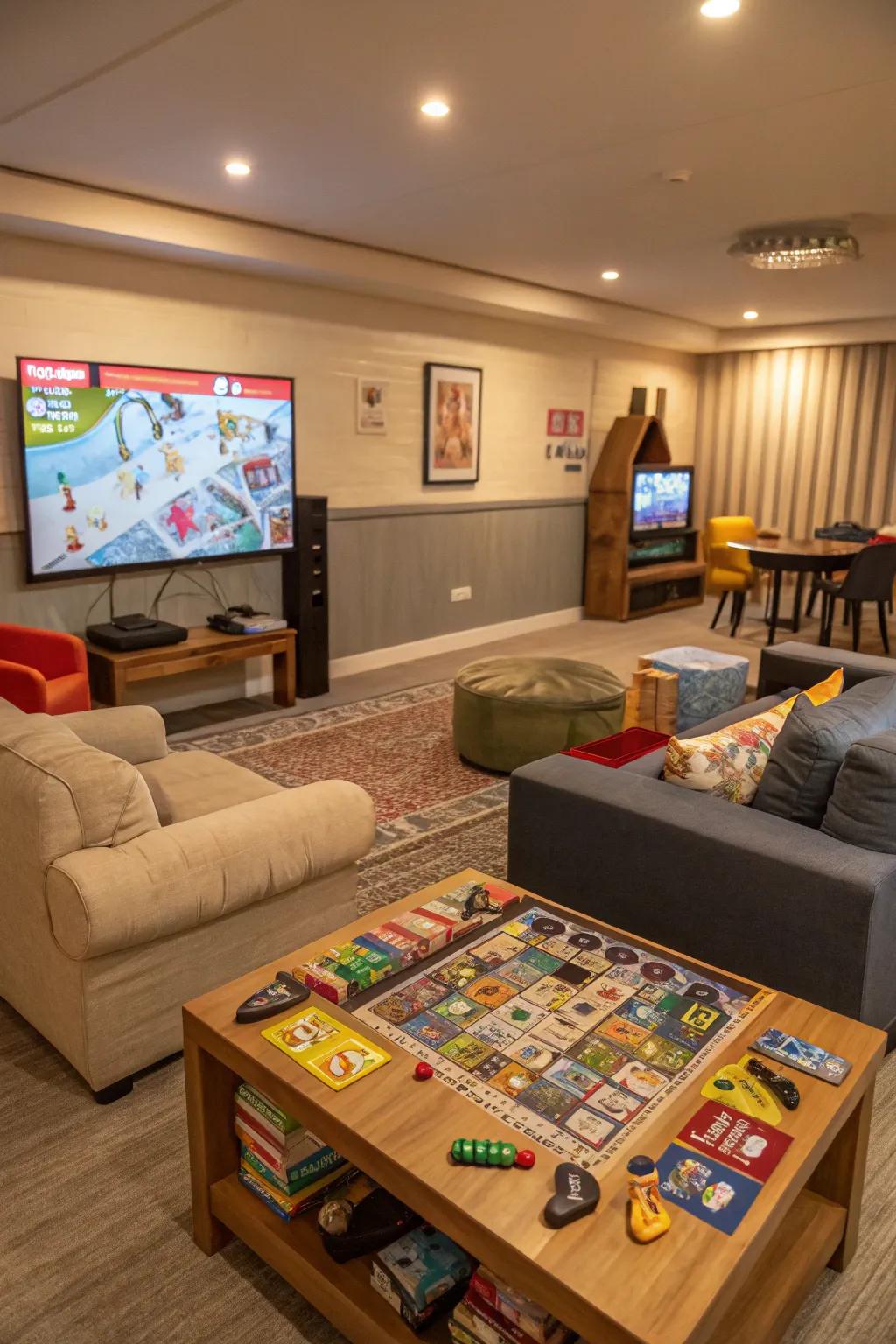 Promote family bonding within a play zone that appeals to every age and interest.