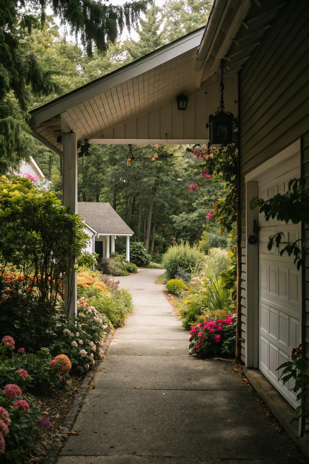 A covered path helps.