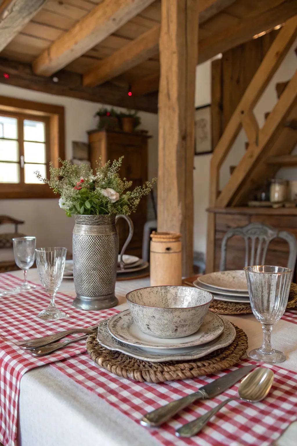 An experience in elegance and nostalgia when using period silverware.