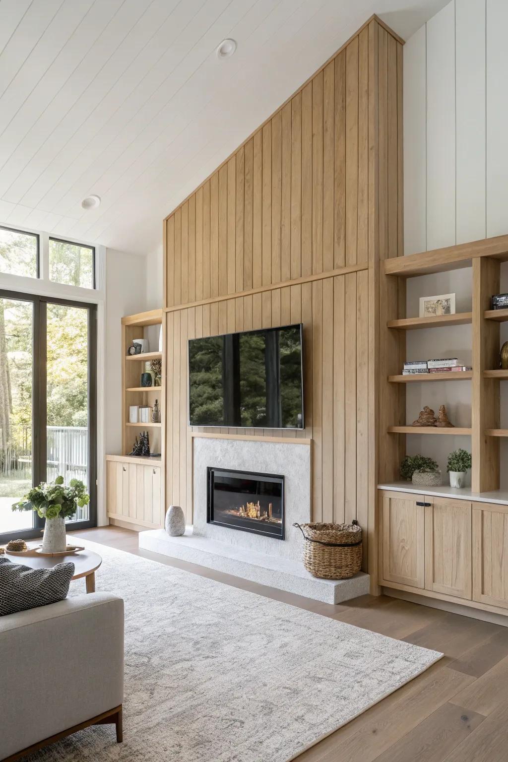 Enhance your space with vertical design elements that draw the eye upward.