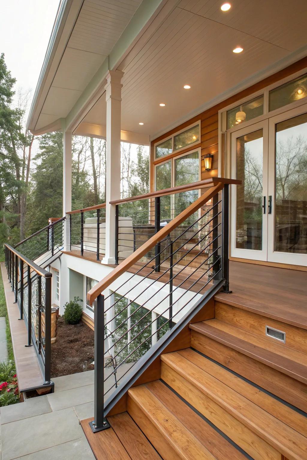 Blended materials offer endless design possibilities.