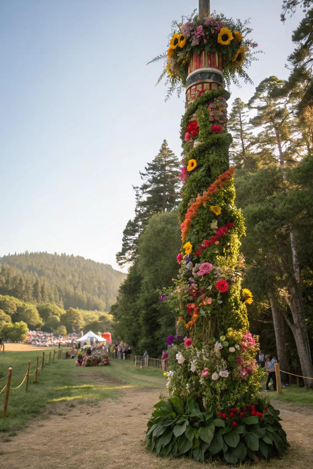Markers featuring nature themes infuse a touch of the outdoors to the festival scene.