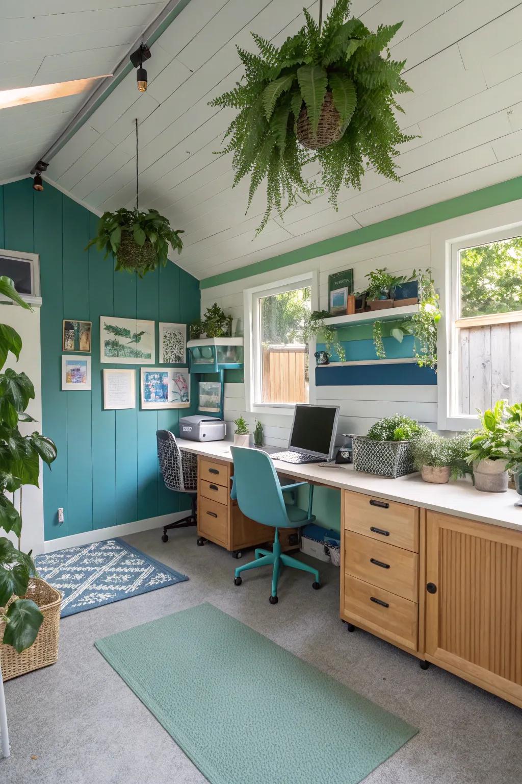 Boost creativity with an inspiring color palette.