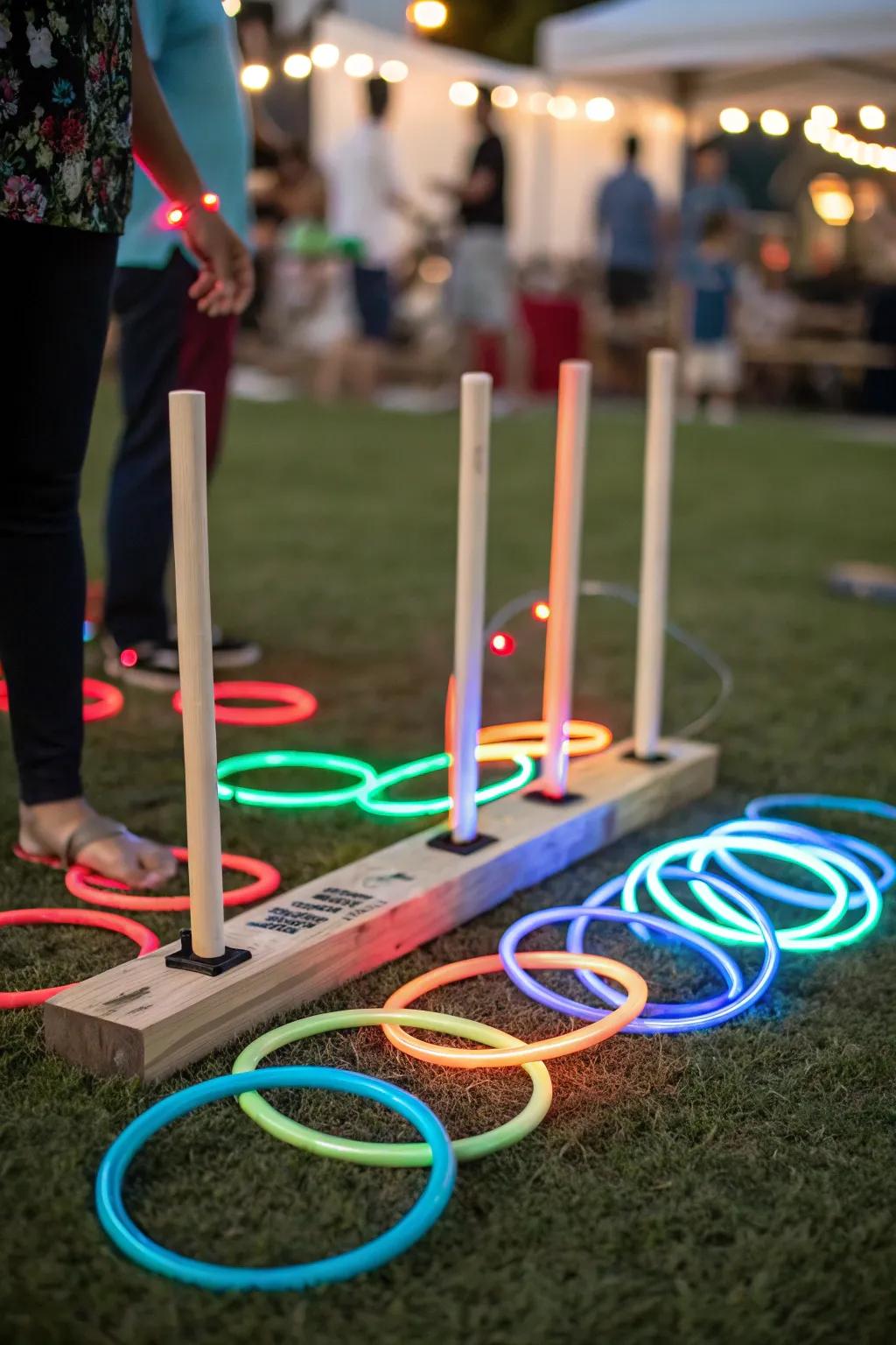 Games like radiant hoop project incorporate interactive amusement to your celebration.