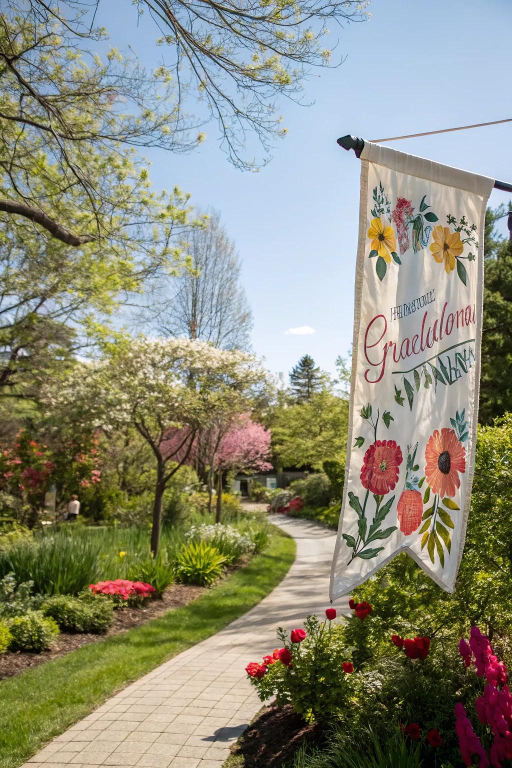 A revitalizing nature-inspired banner incorporating floral constituents.