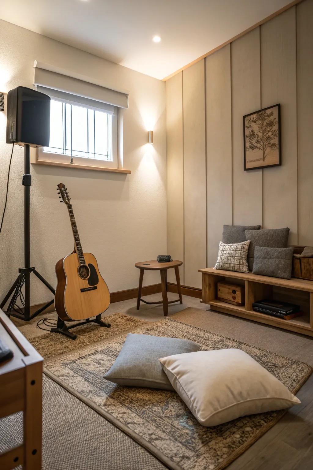 Craft a relaxing hideaway.