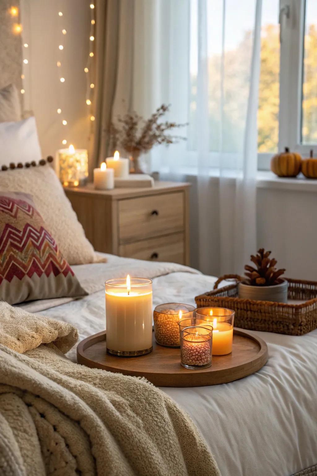 Fall fragrances bring warmth and comfort to your Halloween decor.