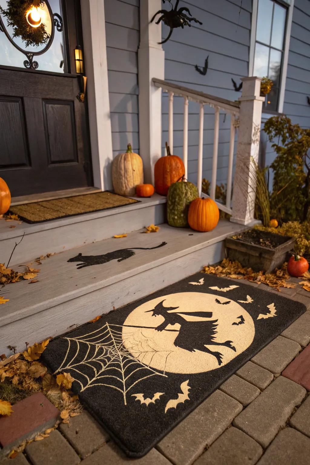 A total satellite design conjures up Spooky Season magic.