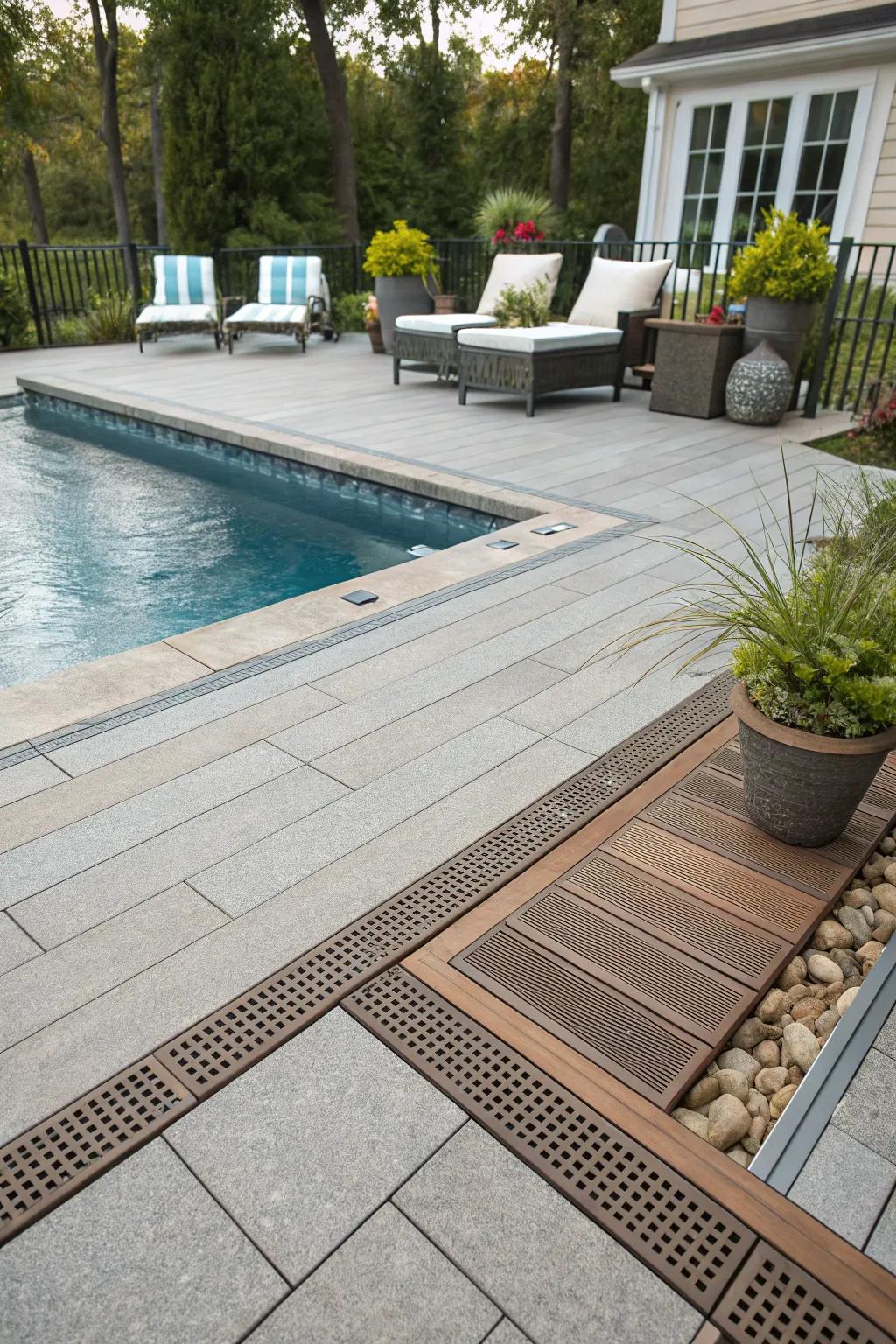 Modifiable drain surfaces offer versatility and a perfect fit.