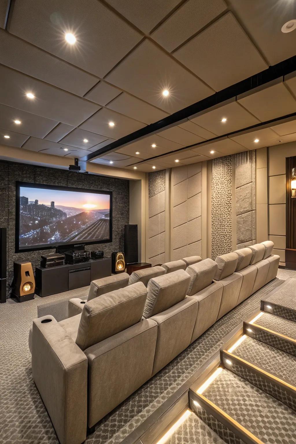 Panels enhance the quality.