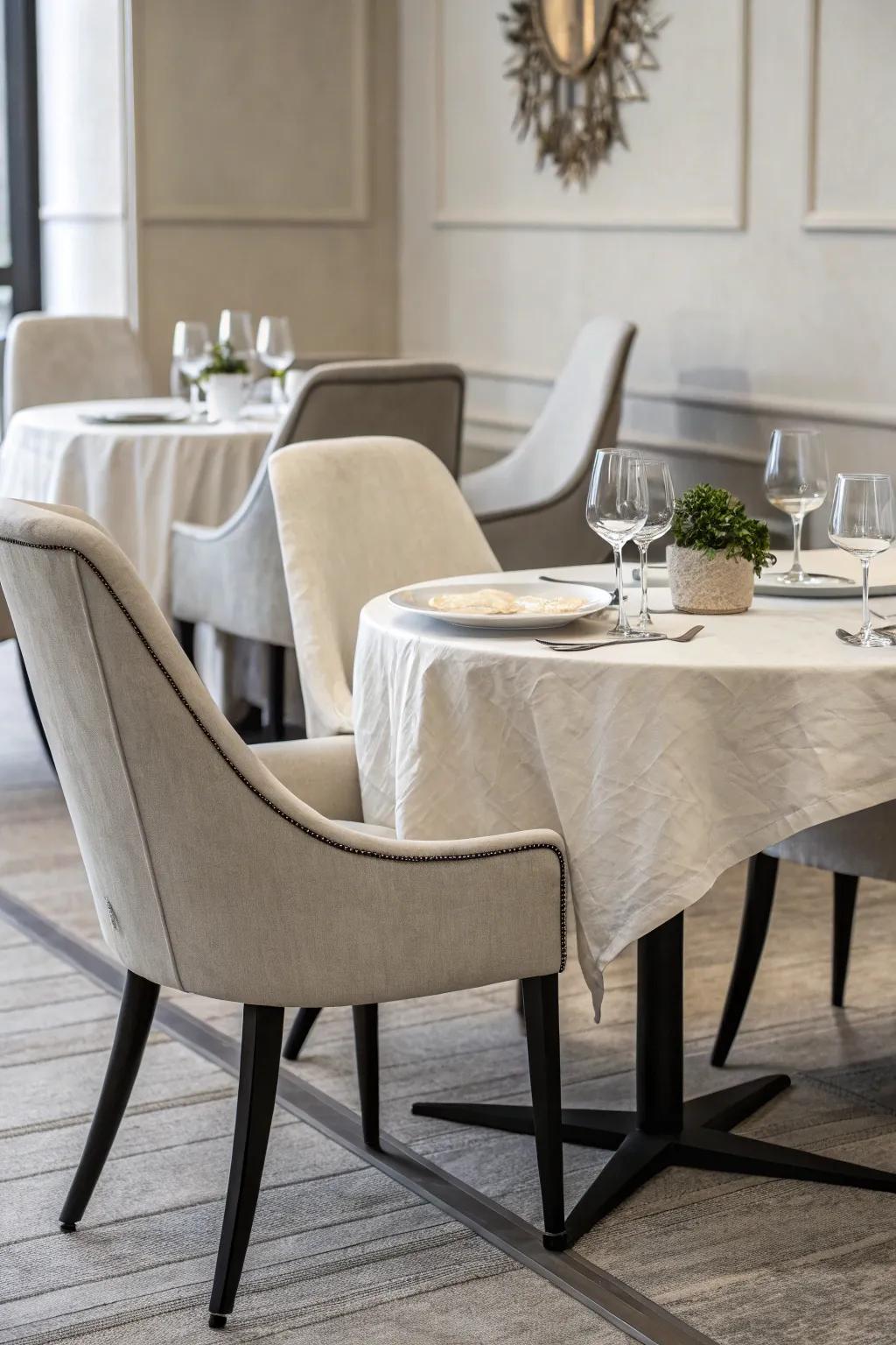 Sleek sophistication with monochrome seat protectors.
