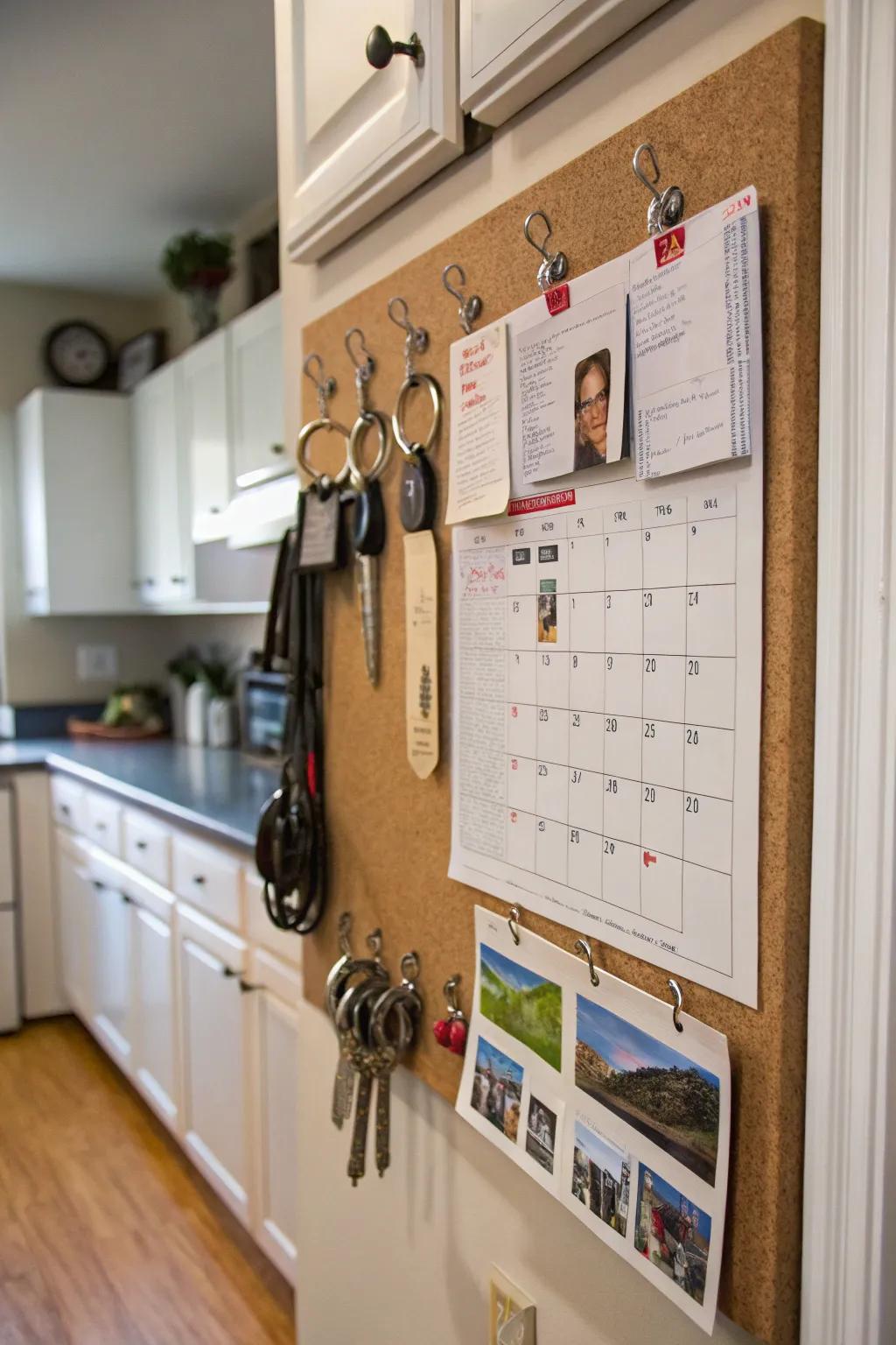 Maximize utility through clasps onto your notice board.