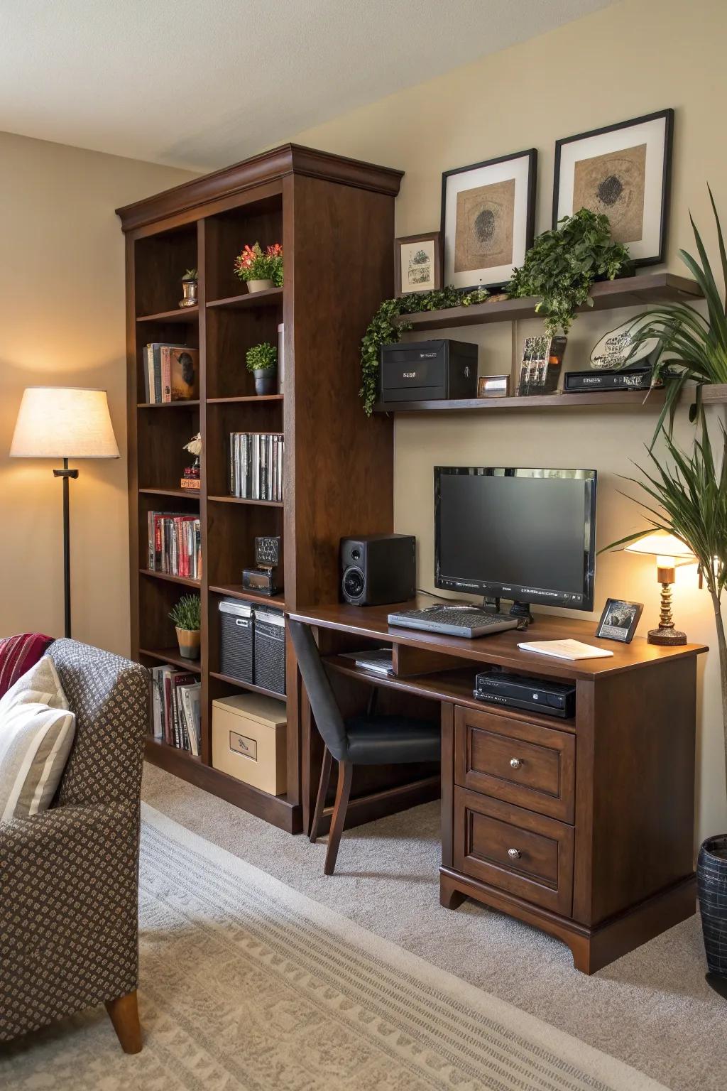 Integrated structural solutions boost spatial economy and practicality.