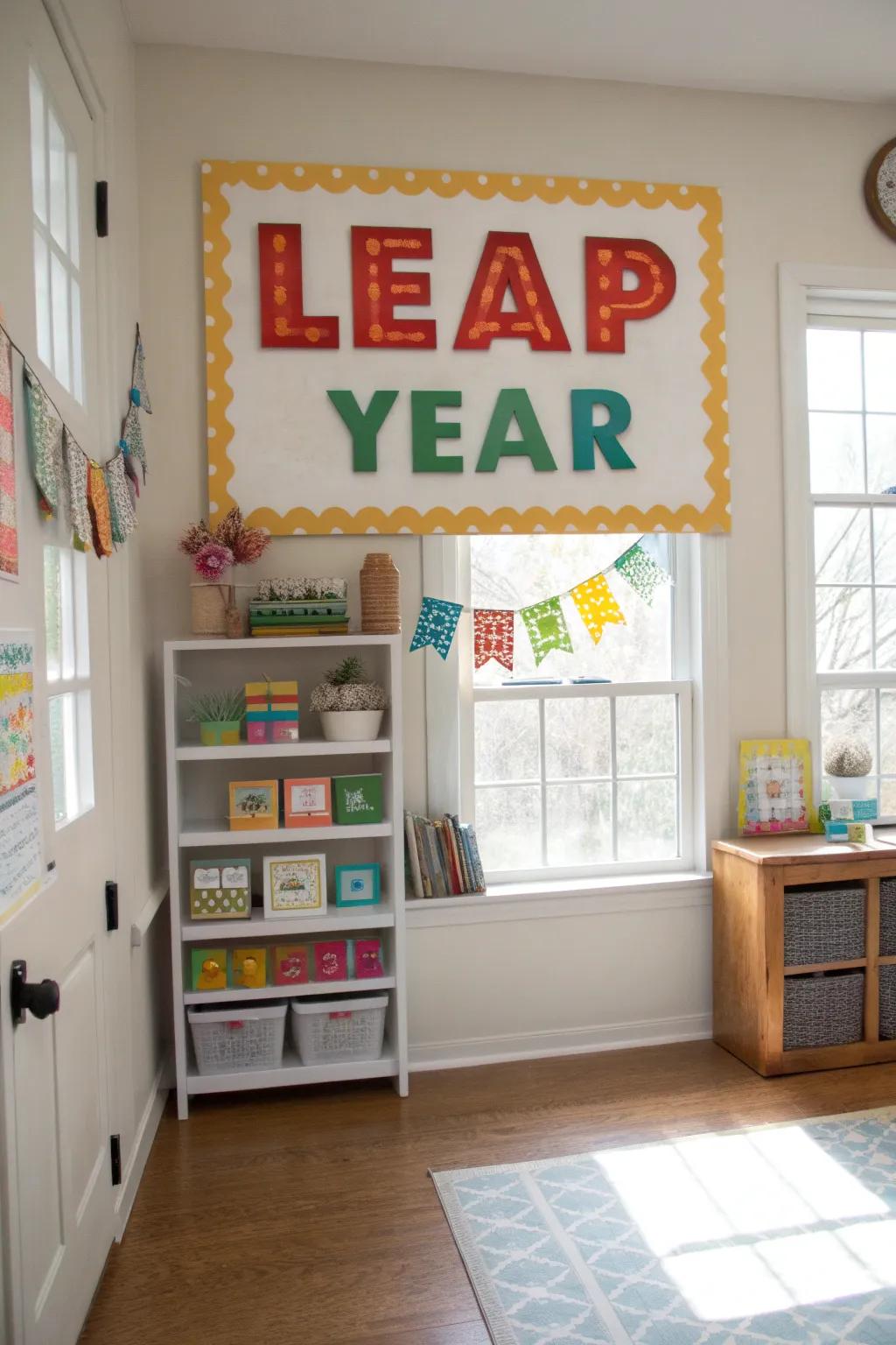 Artisan Leap Year signage infuses a personalized dimension into your ornamentation.