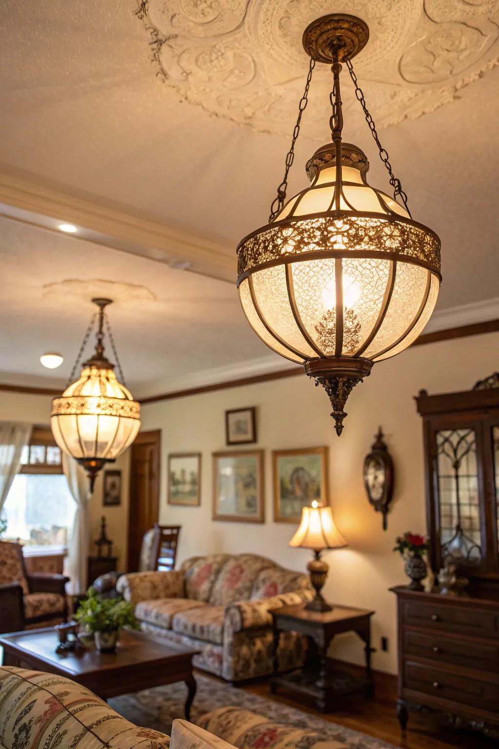 Time-Honored fittings add charm and a whisper of nostalgia.