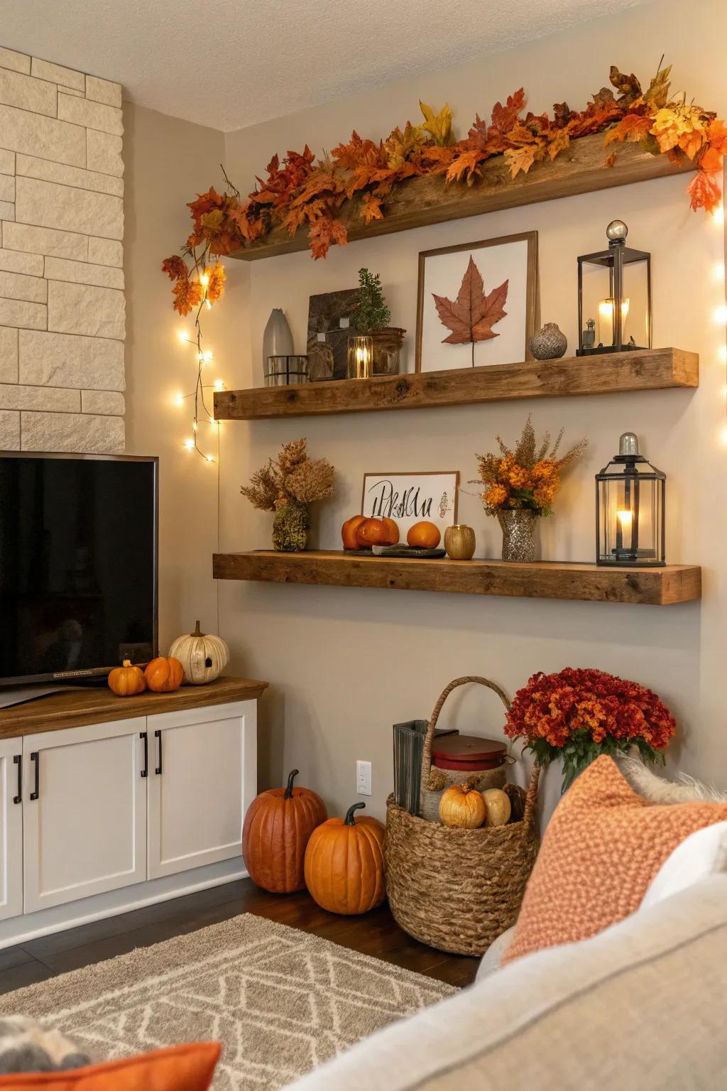 Invigorate your zone through quarterly presentations over shelves.