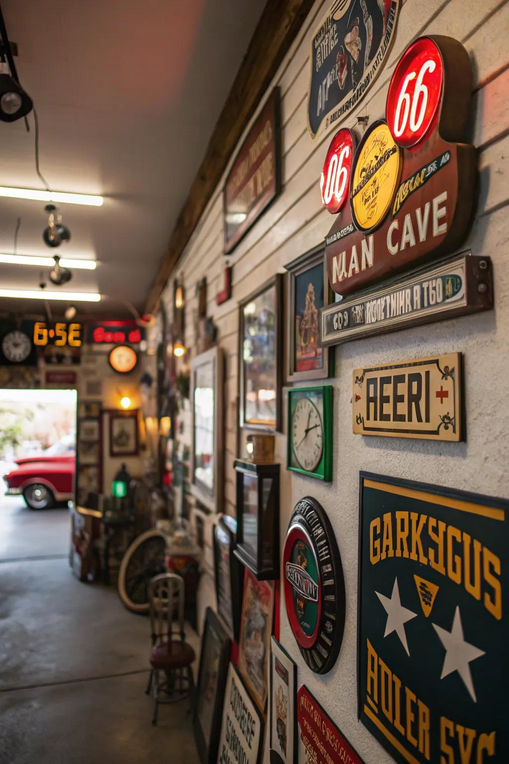 Original markings inject a nostalgic charm into your space.