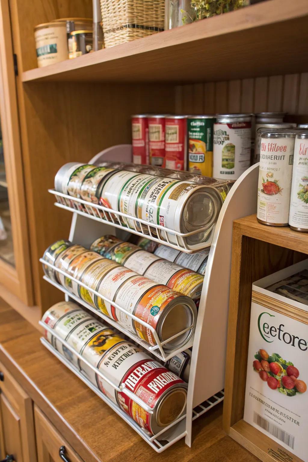 Use the holders for smart space saving.