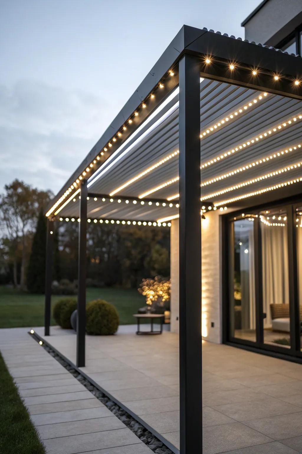 Modernize your area using LED ribbon lights.