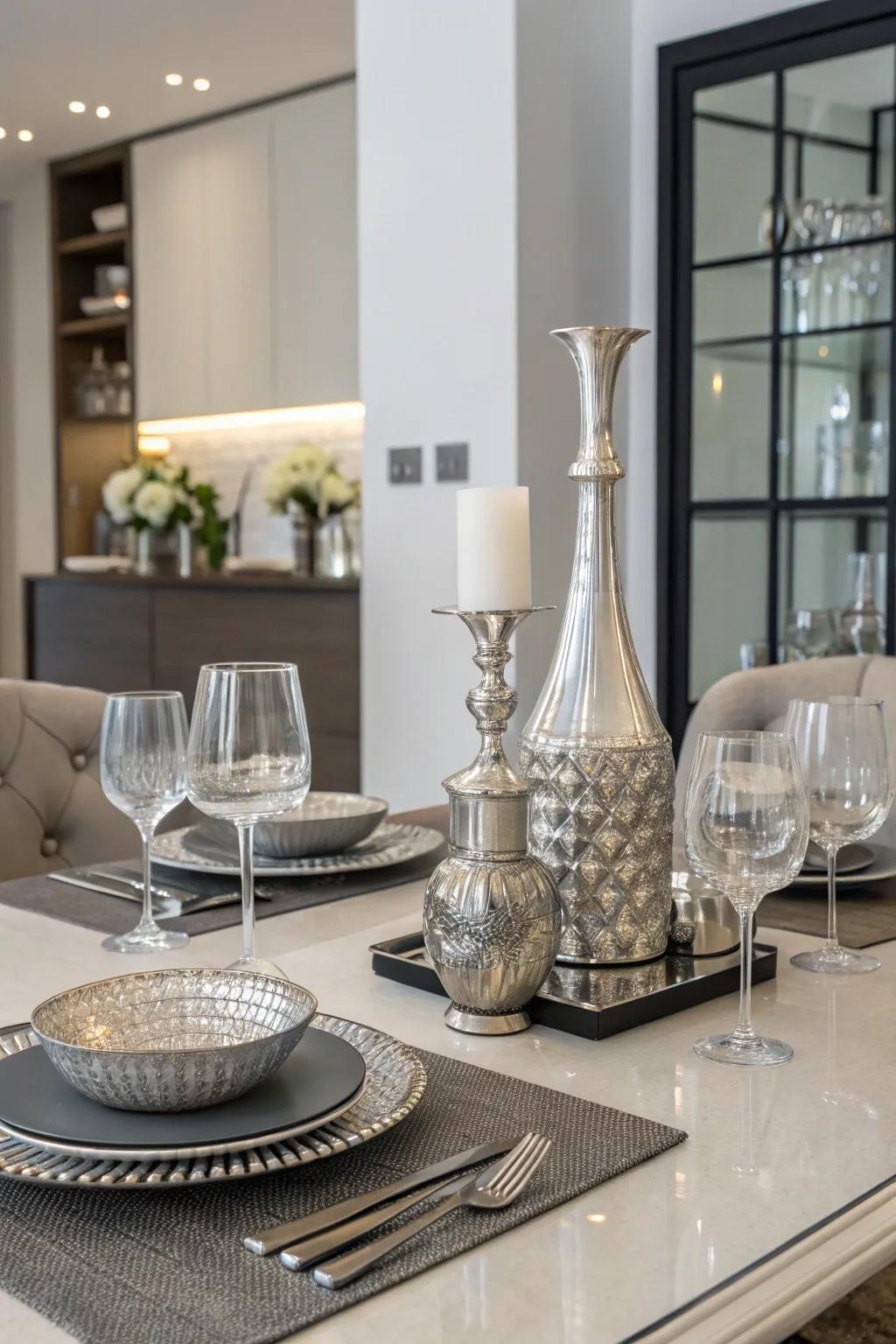 Reusable materials make for eco-conscious decoration.