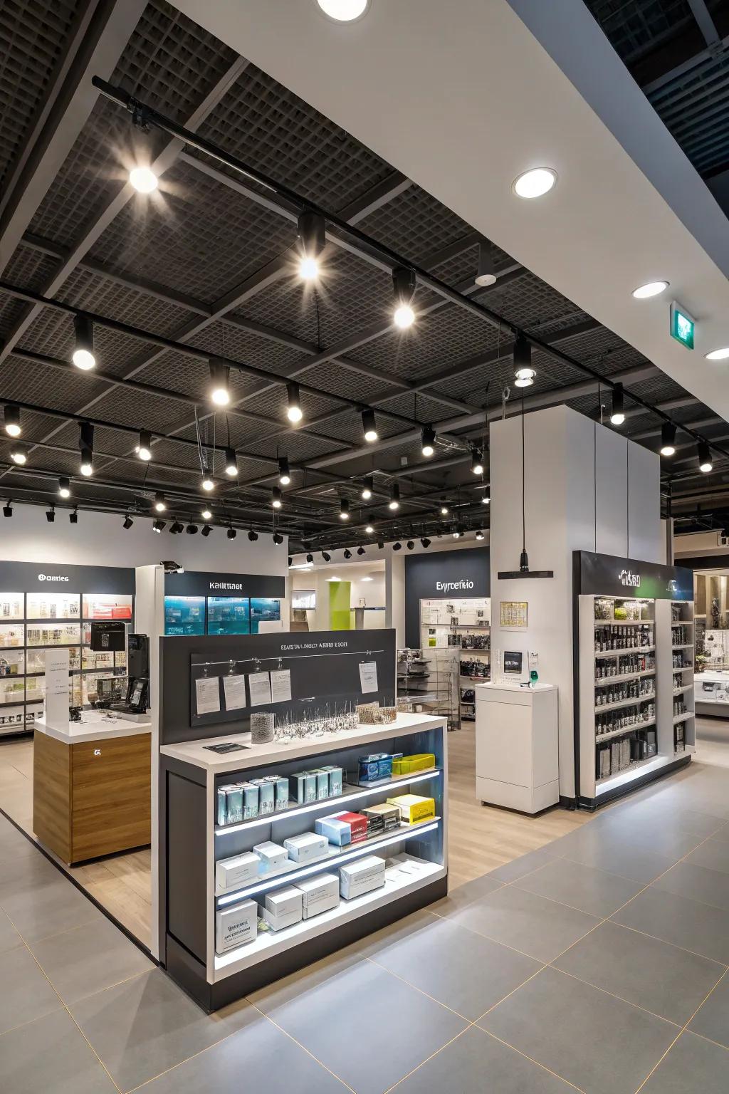 Smart lighting systems supplying flexibility and efficiency.