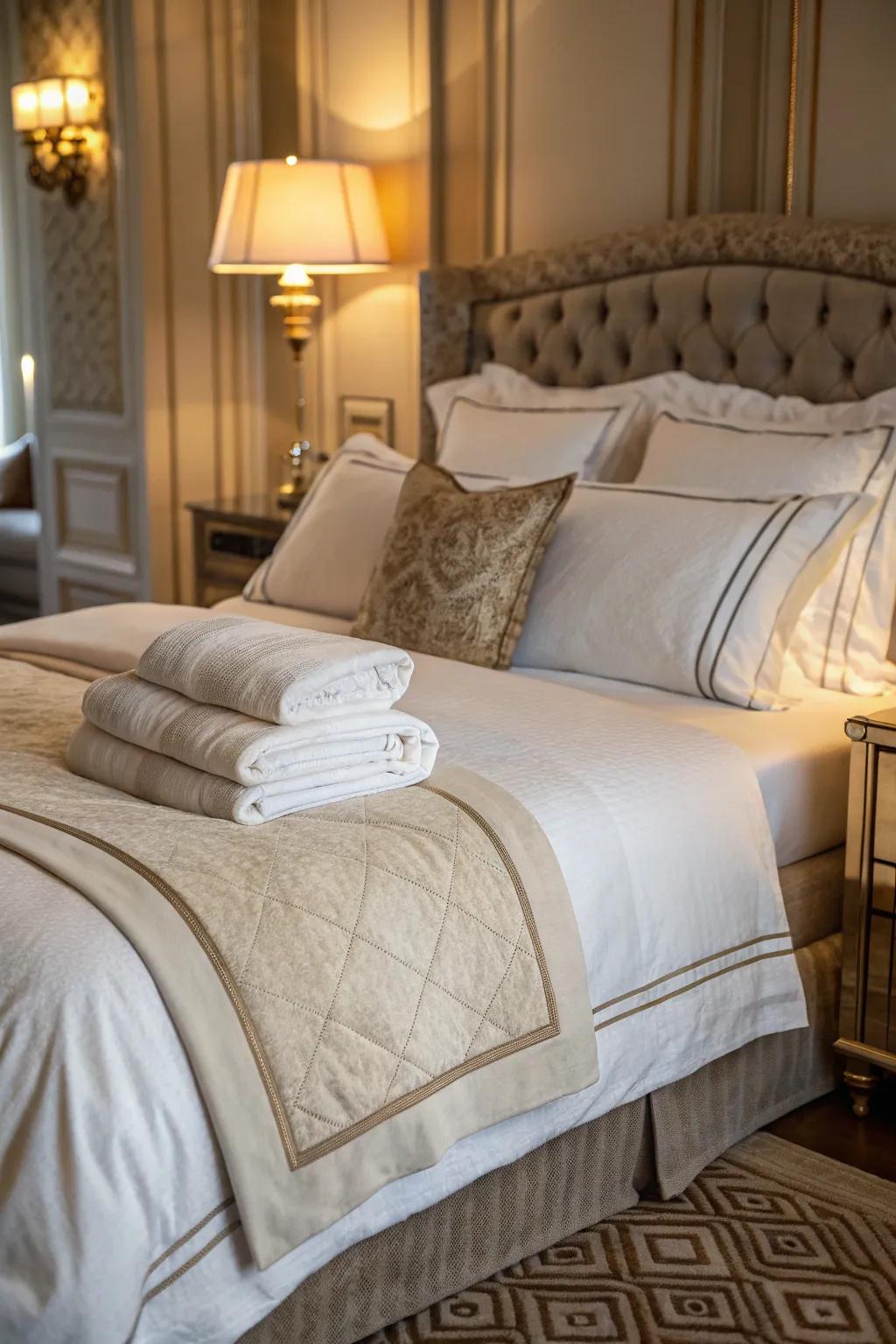 Make your bed a great place to rest.