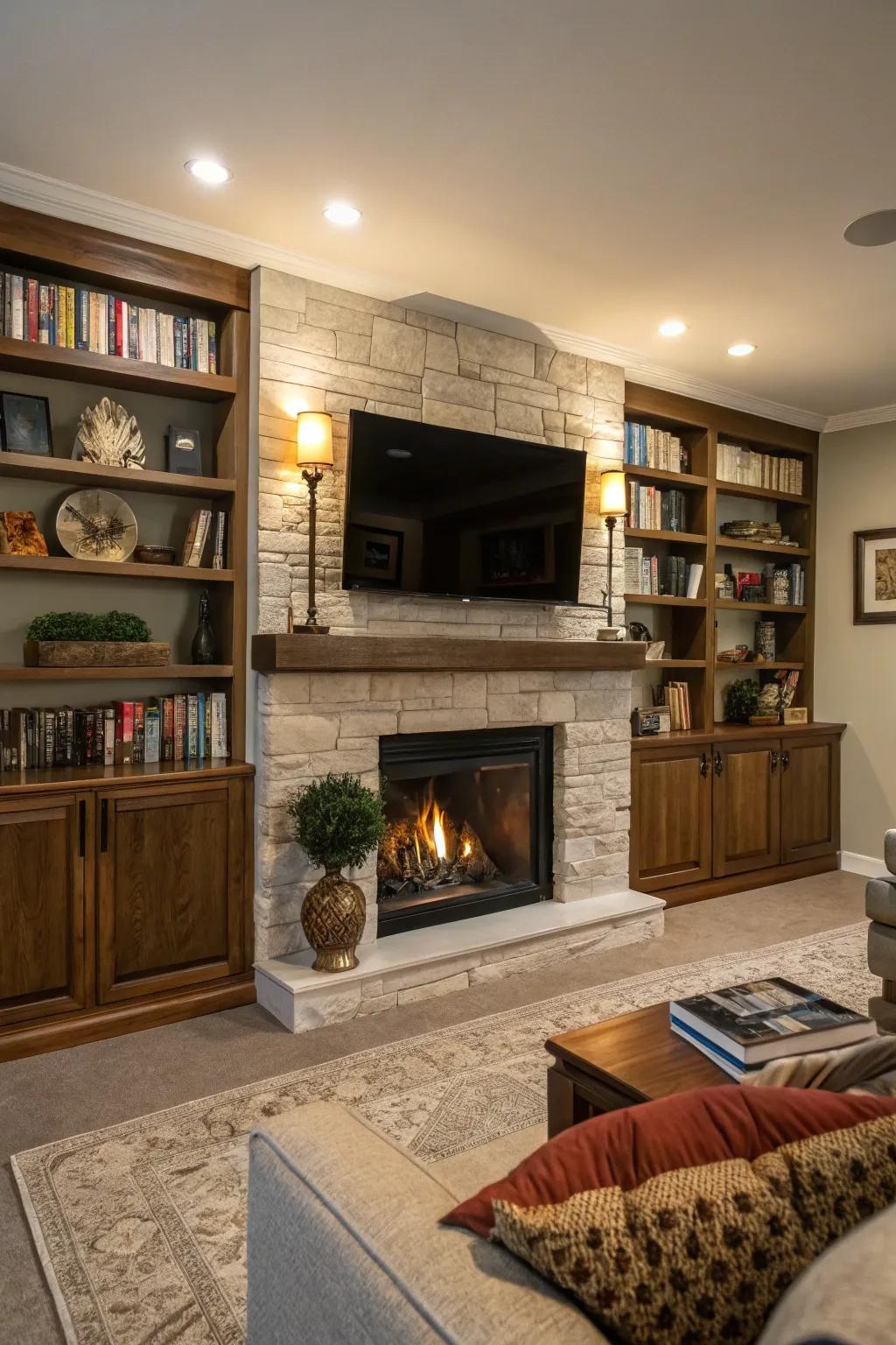 Integrated technology creates a seamless and stylish look.