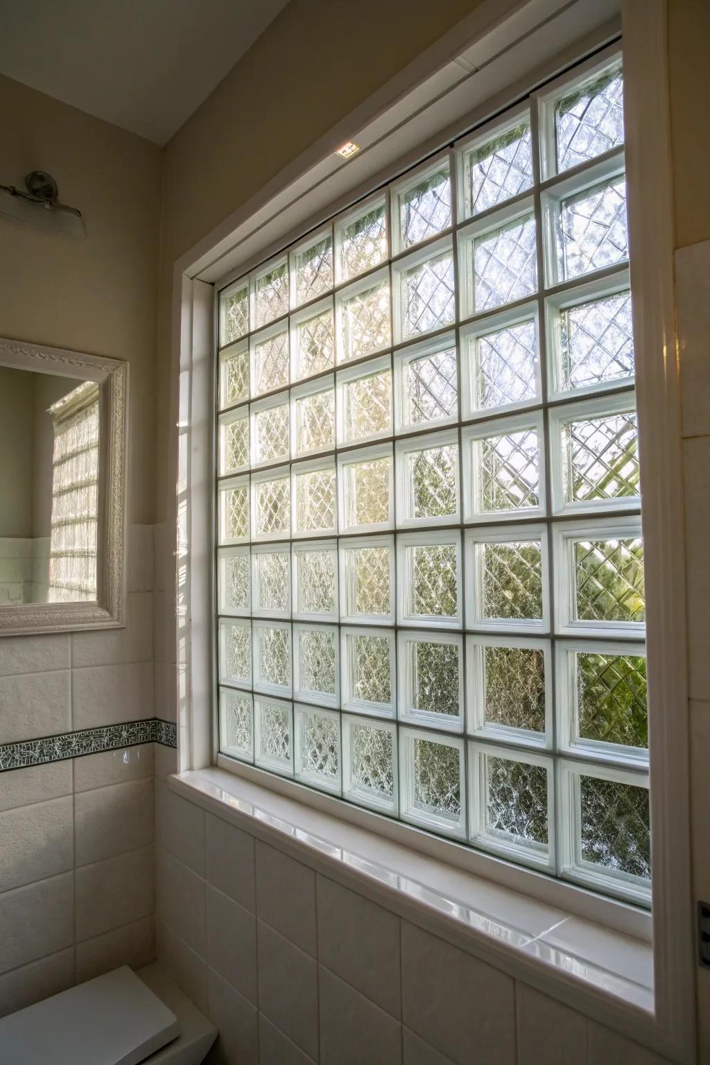 Vitreous aggregations afford seclusion replete with a modern impression.