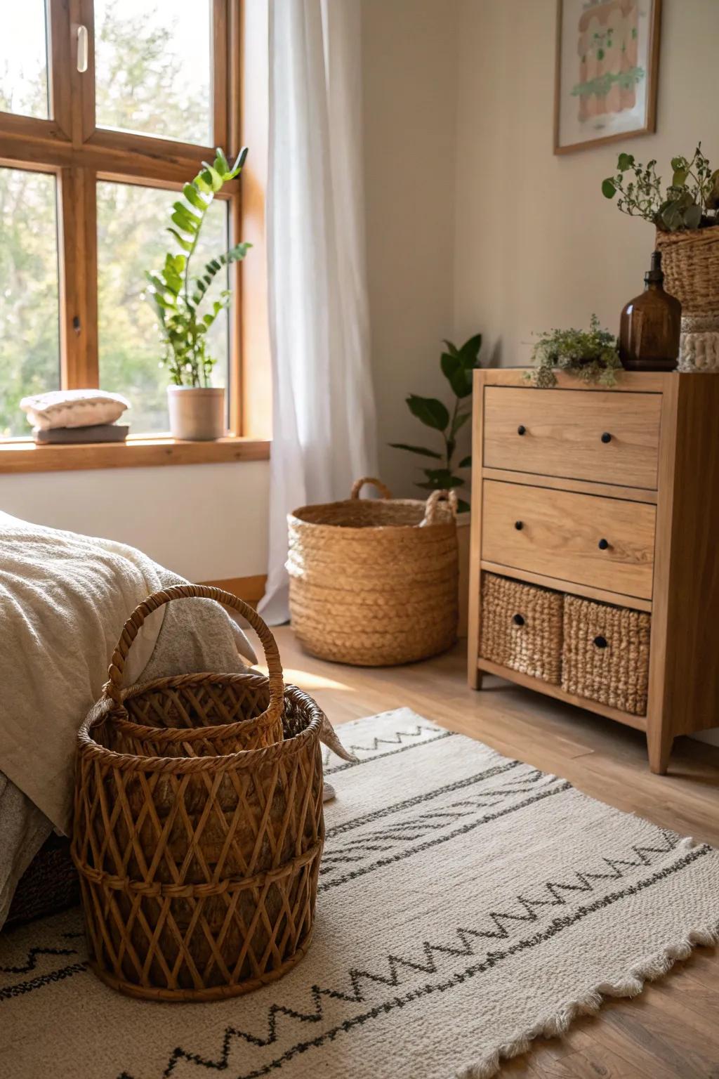 Textured accents introduce both depth and warmth to your personal space.