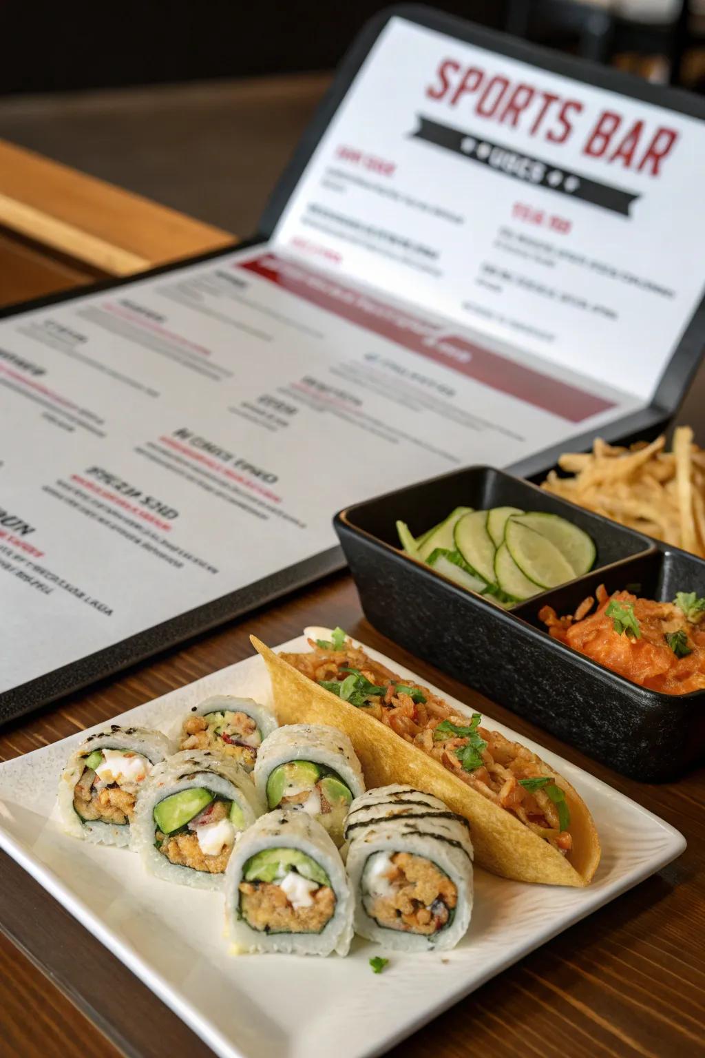 Unique food keeps guests coming back.