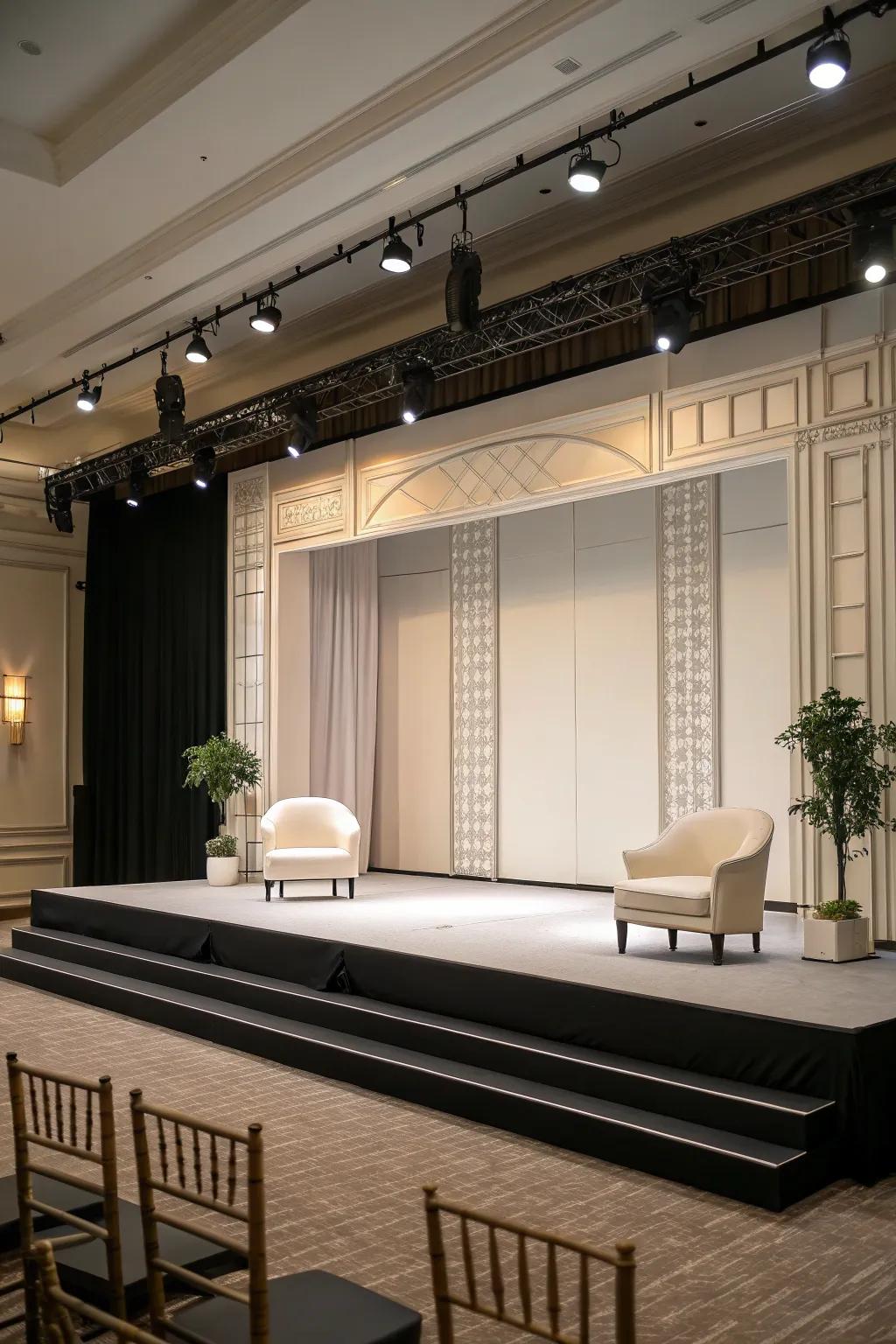 Minimalism expresses much through simplicity.